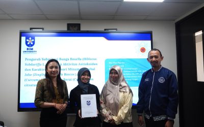 Mahasiswa Teknologi Pangan Universitas Bali Internasional Muhammadiyah Sukses Laksanakan Sidang Skripsi Perdana dengan Penelitian Minuman Herbal Fungsional
