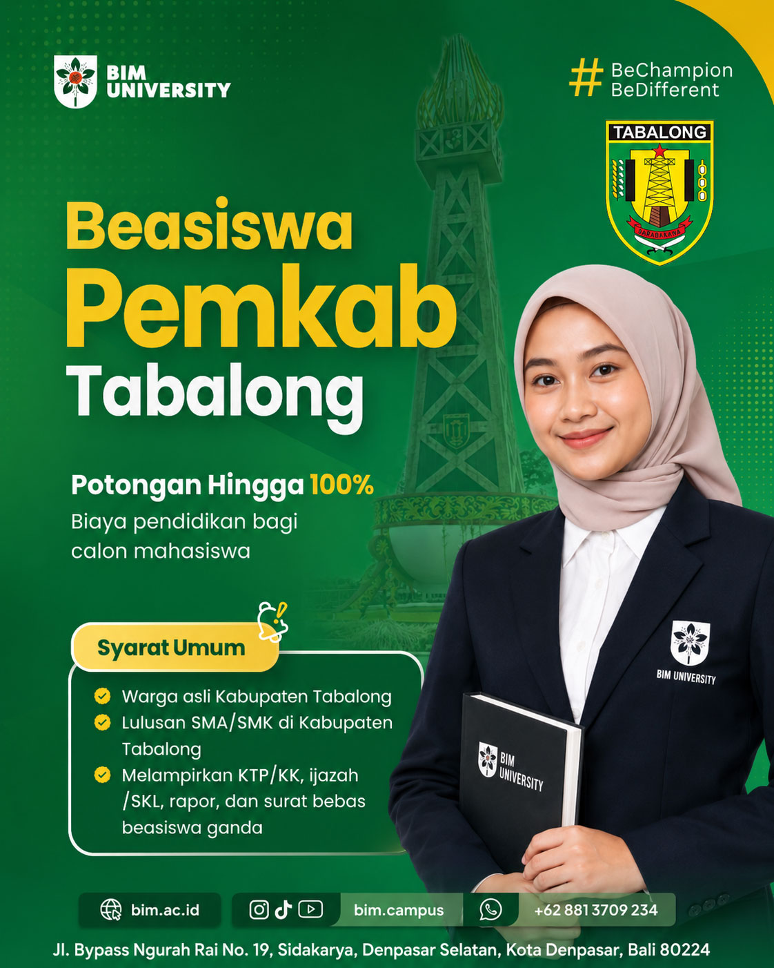 Tabalong Regency Government Scholarship