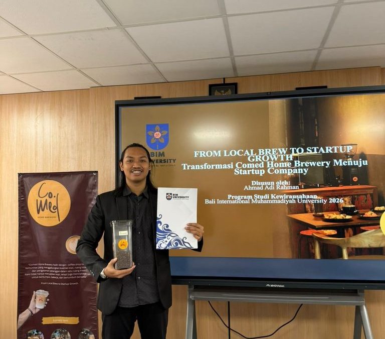 Mahasiswa Kewirausahaan UBIM Kembangkan Coffee Comed, Gabungkan Kedai Kopi dan Coworking Space